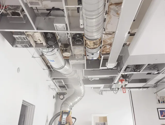 Professional air duct cleaning service by Sharon Air Duct Cleaning in Sharon